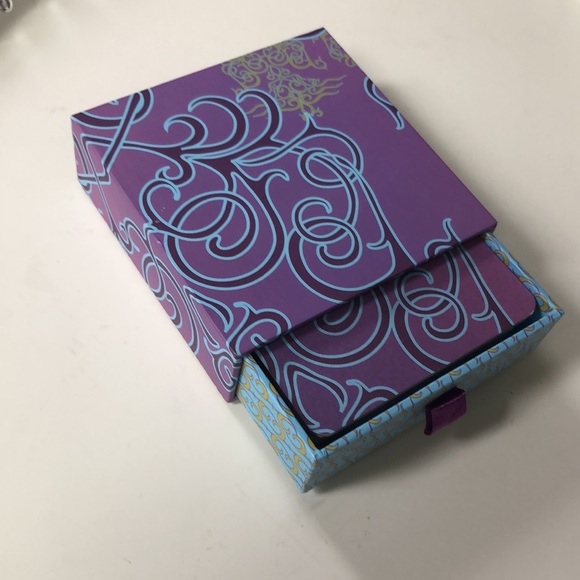 Wooster & Prince 16 patterned cardboard coasters in case. - Picture 4 of 6